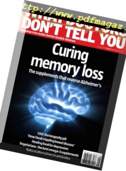 What Doctors Don’t Tell You (US Edition) – August 2018