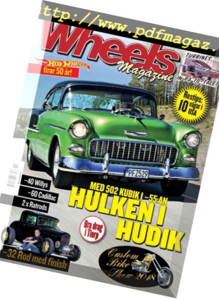 Wheels Sverige – 17 juli 2018 Cover