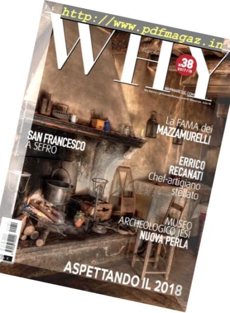 Why Marche – Dicembre 2017-Gennaio 2018 Cover