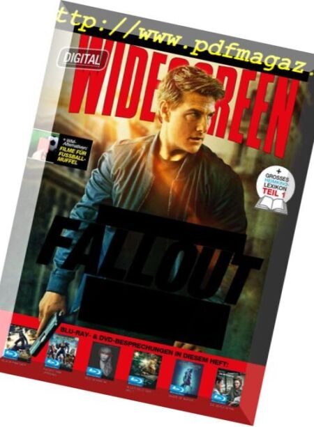 Widescreen – August 2018 Cover