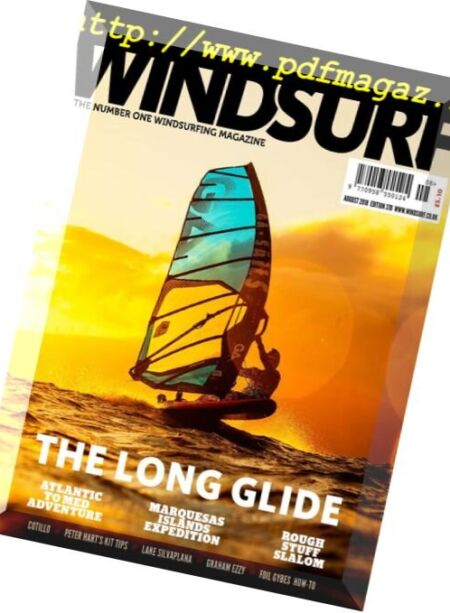 Windsurf – August 2018 Cover