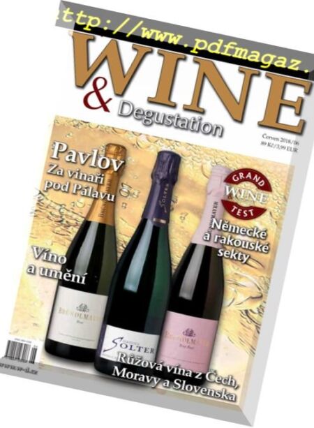 Wine & Degustation – cerven 2018 Cover
