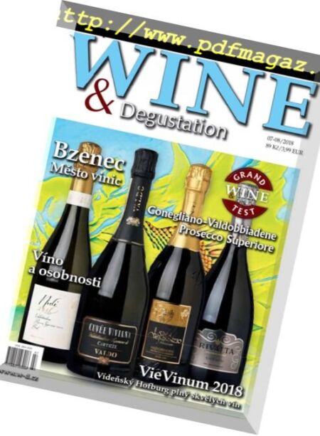 Wine & Degustation – cervenec 2018 Cover
