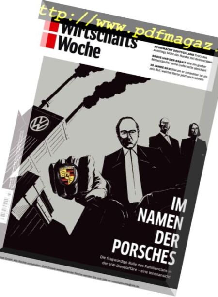 Wirtschaftswoche – 30 Juni 2018 Cover