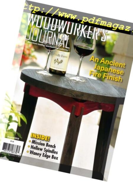 Woodworker’s Journal – August 2018 Cover