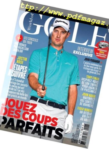 World of Golf France – mai 2018 Cover