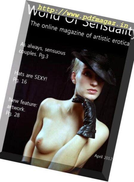 World Of Sensuality – April 2012 Cover