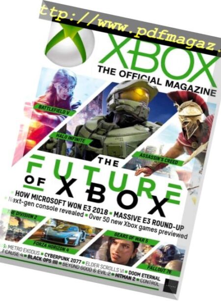 Xbox The Official Magazine UK – August 2018 Cover