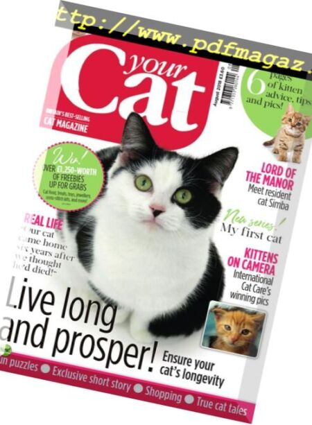 Your Cat – August 2018 Cover