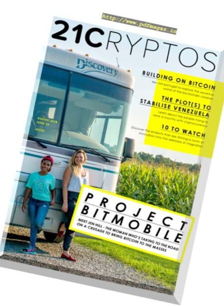 21Cryptos – August 2018 Cover