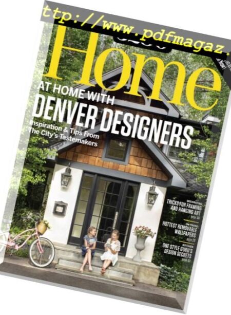 5280 Home – August 2018 Cover