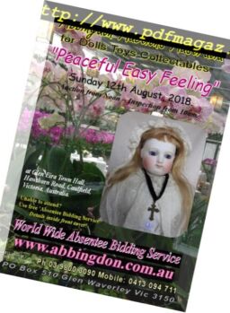 Abbingdon Auctions – August 2018