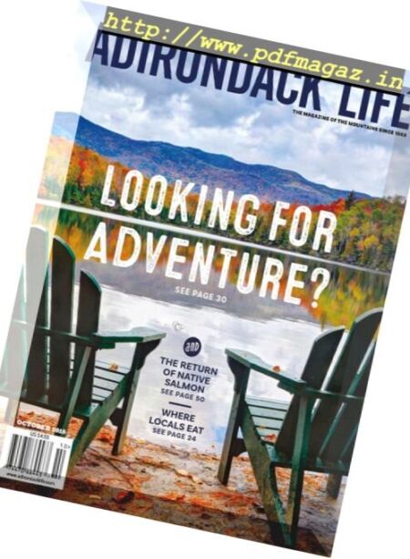 Adirondack Life – September 2018 Cover