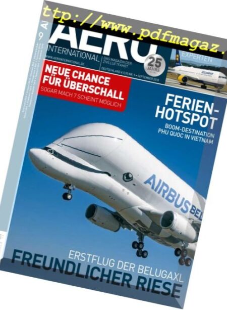 Aero International – September 2018 Cover