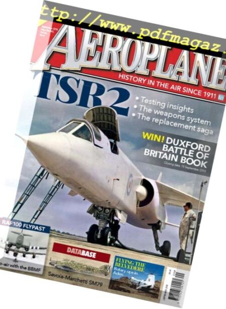 Aeroplane – August 2018 Cover