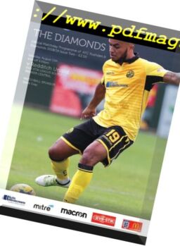 AFC Rushden & Diamonds Matchday Programme – 09 August 2018