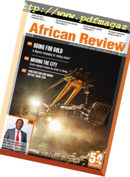 African Review – August 2018 Cover