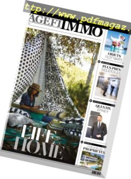Agefi Immo – juillet-aout 2018