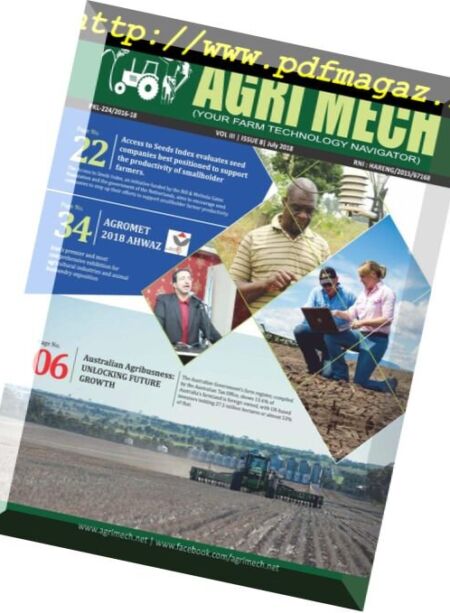 AGRI MECH – July 2018 Cover