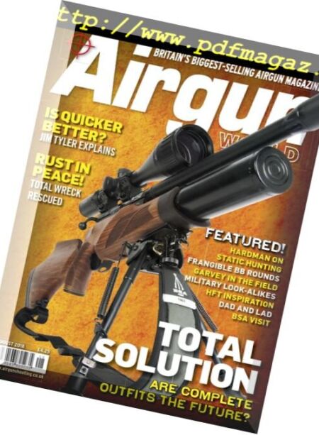 Airgun World – September 2018 Cover