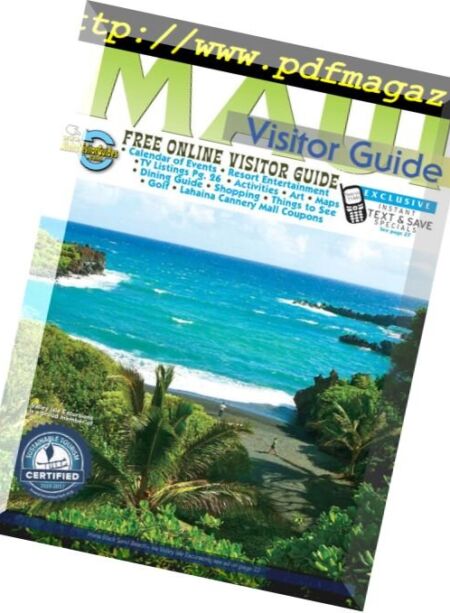 Aloha – Maui Visitor Guide – May 2017 Cover