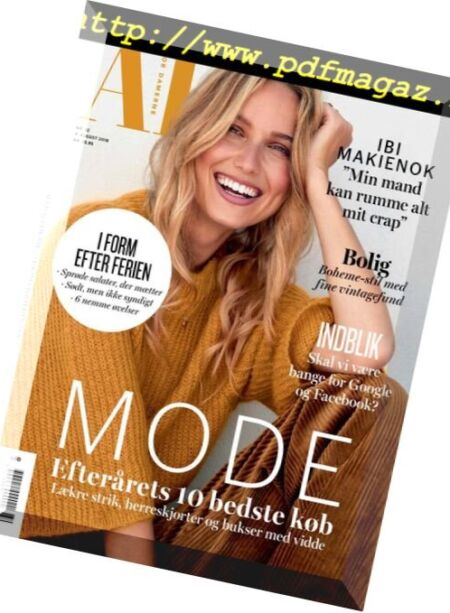 ALT for damerne – 09 august 2018 Cover
