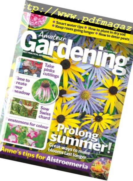 Amateur Gardening – 14 August 2018 Cover