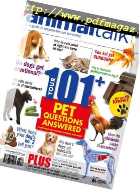 Animal Talk – June 2018 Cover