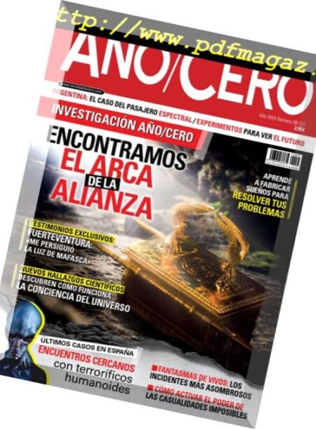 Ano Cero – agosto 2018 Cover
