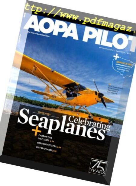 AOPA Pilot Magazine – August 2014 Cover