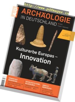 Archaologie in Deutschland – August-September 2018