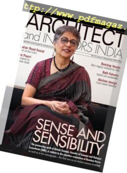 Architect and Interiors India – September 2018