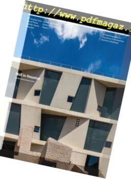 Architect – August 2018