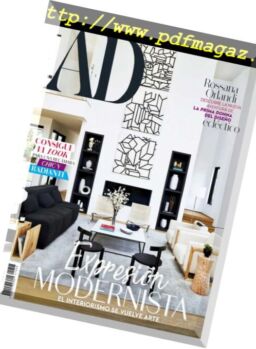 Architectural Digest Mexico – agosto 2018