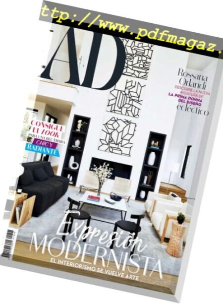 Architectural Digest Mexico – agosto 2018 Cover
