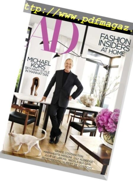Architectural Digest USA – September 2018 Cover