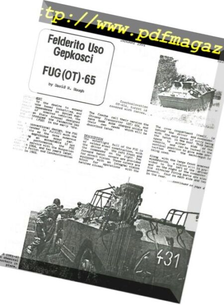 Armored Car – n. 03 Cover