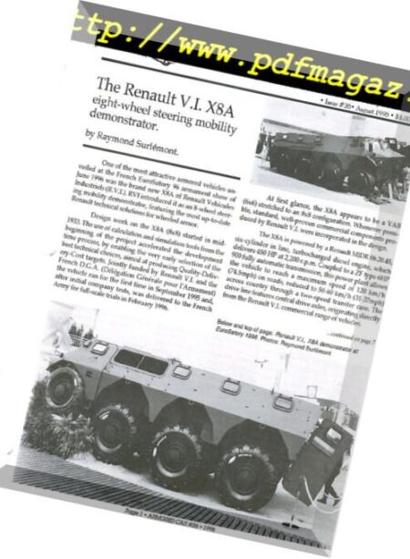 Armored Car – n. 36 Cover