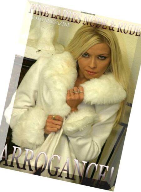 Arrogance Adult Photo – Issue 6, 2018 Cover