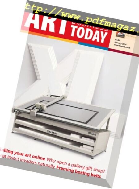 Art + Framing Today – February 2016 Cover