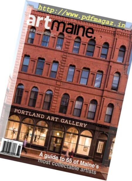 Art Maine – Annual Guide 2018 Cover