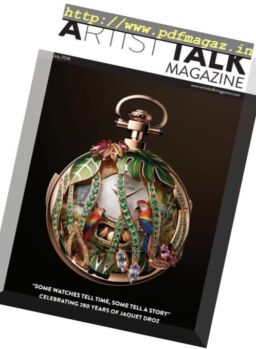 Artist Talk – July 2018