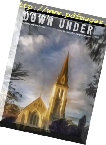 Artists Down Under – August 2018 Cover