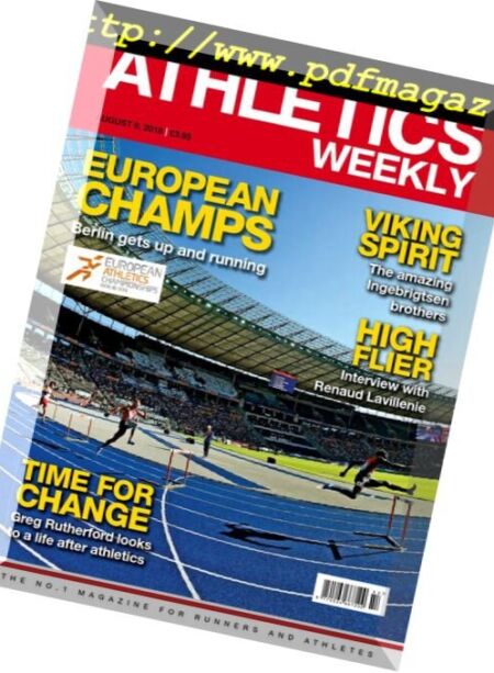 Athletics Weekly – 09 August 2018 Cover