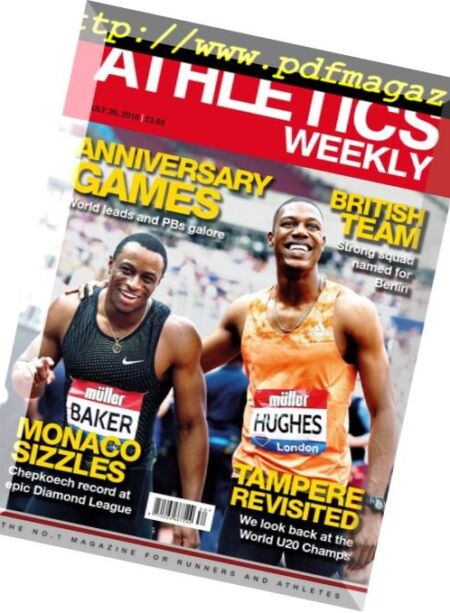 Athletics Weekly – 26 July 2018 Cover