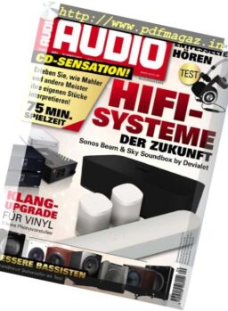 Audio – September 2018