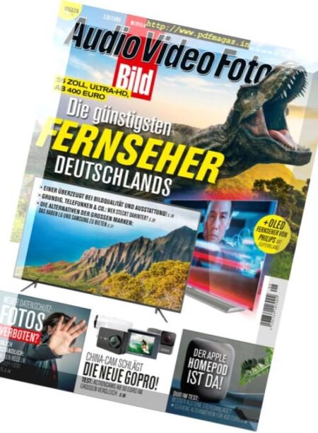 Audio Video Foto Bild – August 2018 Cover