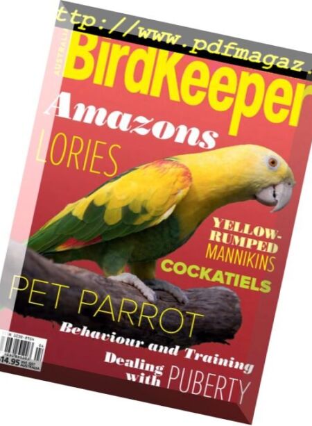 Australian Birdkeeper – August-September 2018 Cover