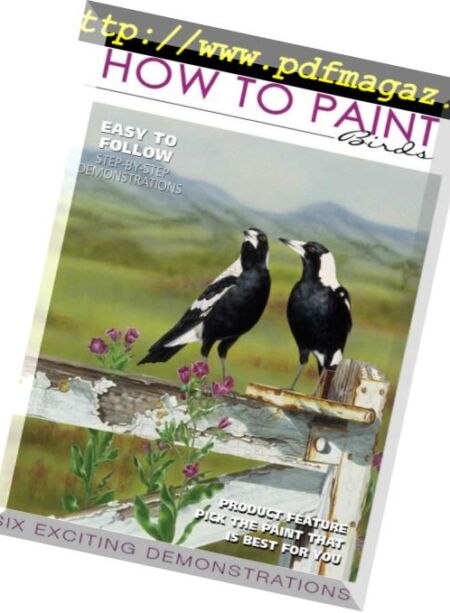 Australian How To Paint – July 2018 Cover