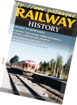 Australian Railway History – August 2018